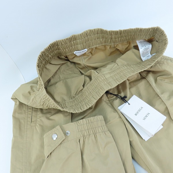 実際に弊社で買取させて頂いた【未使用】BOTTEGA VENETA/ボッテガヴェネタ テクニカルジョガーロング ナイロンパンツ 679432 VF4K0/50の画像 5枚目