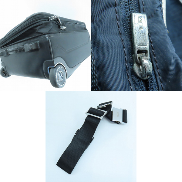 実際に弊社で買取させて頂いたTUMI/トゥミ Arrive Heathrow/アライブ 2輪 スーツケース/キャリーバッグ 25021Dの画像 9枚目