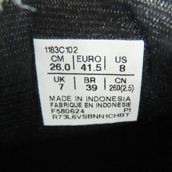 実際に弊社で買取させて頂いたOnitsuka Tiger/オニツカタイガー MEXICO 66 1183C102-002 26の画像 5枚目