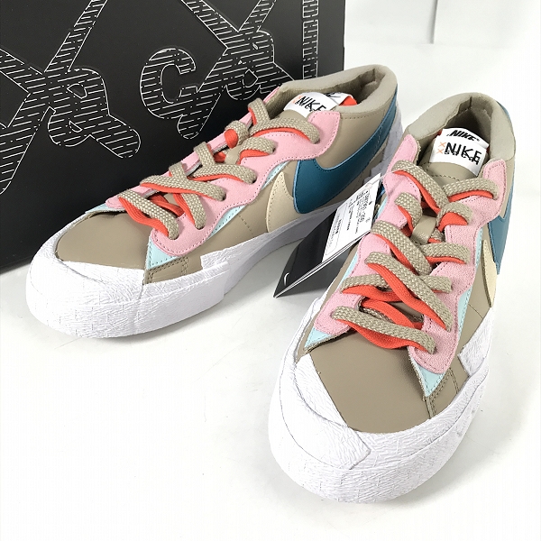 実際に弊社で買取させて頂いた【未使用】NIKE×SACAI×KAWS/ナイキ×サカイ×カウズ BLAZER LOW REED/ブレーザーロー リード DM7901-200/28