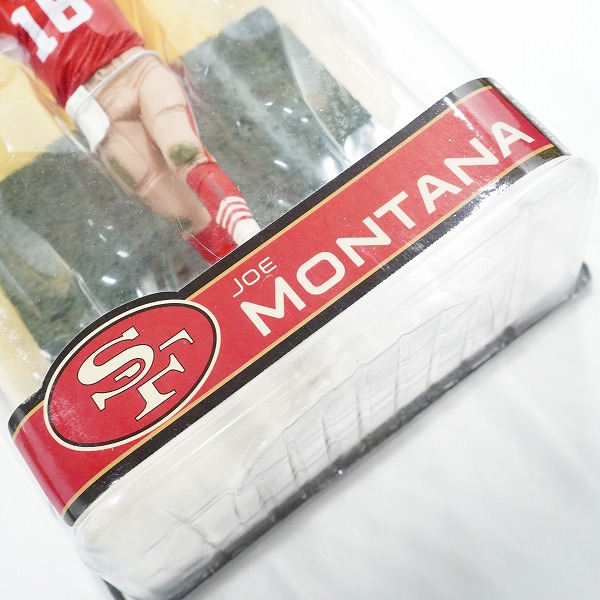 実際に弊社で買取させて頂いた【未開封】McFARLANE TOYS NFL LEGENDS サンフランシスコフォーティナイナーズ JOE MONTANA/ジョーモンタナの画像 4枚目