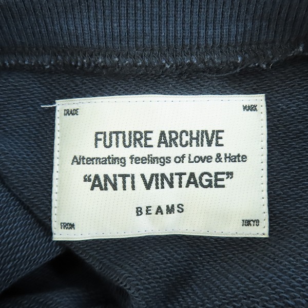 実際に弊社で買取させて頂いたBEAMS/ビームス FUTURE ARCHIVE / FADE SWEAT CREW スウェット/トレーナー/Mの画像 2枚目