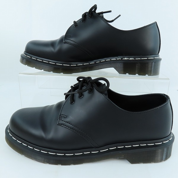 実際に弊社で買取させて頂いたDr.Martens/ドクターマーチン 1461 WS ホワイトステッチ 3ホール シューズ 24757/UK9の画像 3枚目