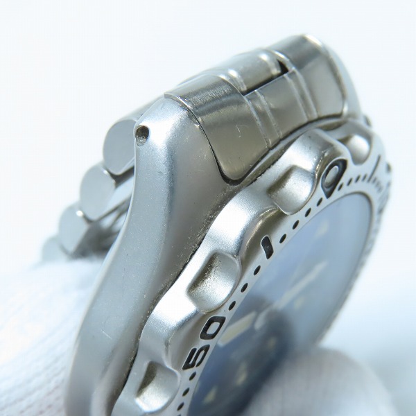 実際に弊社で買取させて頂いたSEIKO/セイコー AGS SCUBA スキューバ デイデイト 青文字 5M23-6B40【動作未確認】の画像 6枚目