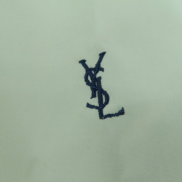 実際に弊社で買取させて頂いたYSL/YVES SAINT LAURENT/イヴサンローラン ロゴ刺繍 ジップブルゾン の画像 4枚目