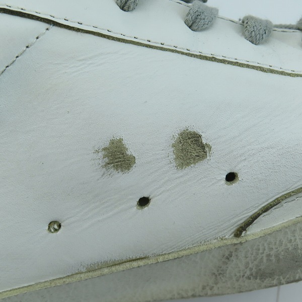 実際に弊社で買取させて頂いたGOLDEN GOOSE/ゴールデングース SUPERSTAR/スーパースター ローカットスニーカー 45の画像 7枚目