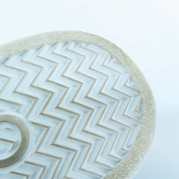 実際に弊社で買取させて頂いたCELINE/セリーヌ TRAINER LOW LACE UP SNEAKER/ロゴプリント レザーローカットスニーカー RM 0213/41の画像 7枚目