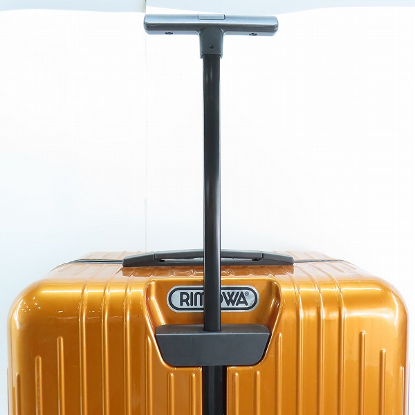 実際に弊社で買取させて頂いたRIMOWA/リモワ SALSA AIRサルサエアー 4輪 キャリーバッグ/スーツケース インカゴールド/84L/823.70の画像 4枚目
