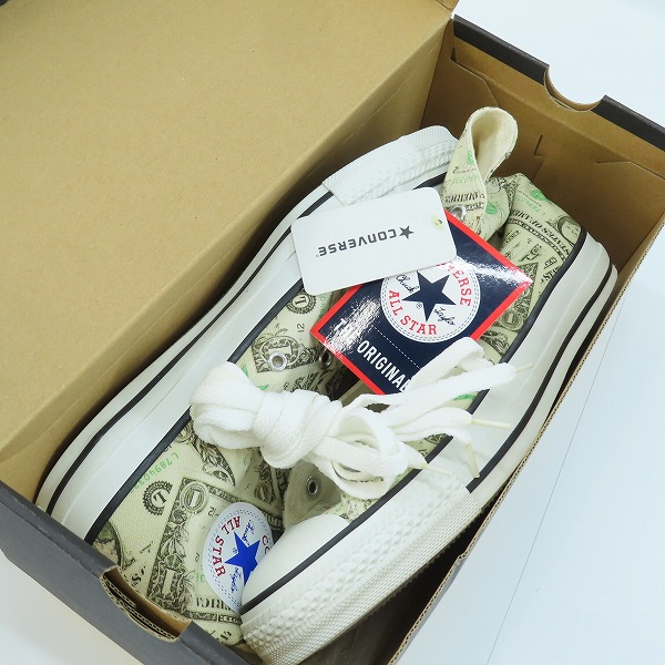 実際に弊社で買取させて頂いたCONVERSE/コンバース ALL STAR/オールスター DOLLAR ハイカットスニーカー/8の画像 8枚目