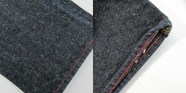 実際に弊社で買取させて頂いたEVISU/エヴィス エビス PMG カモメ刺繍 セルビッチ デニムパンツ /29の画像 9枚目