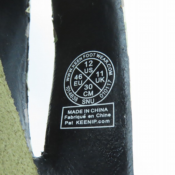 実際に弊社で買取させて頂いたKEEN/キーン UNEEK/ユニーク サンダル 1014838/30の画像 5枚目