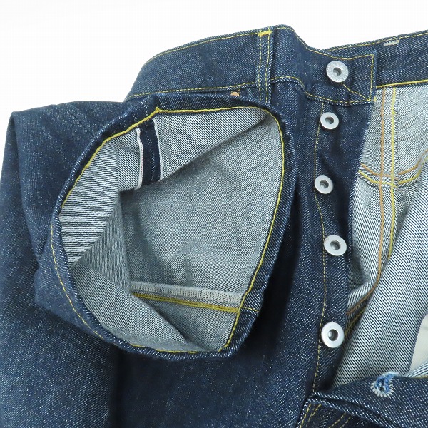 実際に弊社で買取させて頂いたLEVIS/リーバイス VINTAGE CLOTHING S501XX 1944年大戦モデル復刻 デニムパンツ 44501-0072/W38L34の画像 7枚目