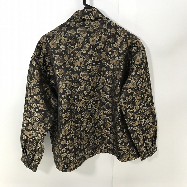 実際に弊社で買取させて頂いたHARE/ハレ フラワージャガード 長袖シャツ 総柄 HA020179AA/Sの画像 1枚目