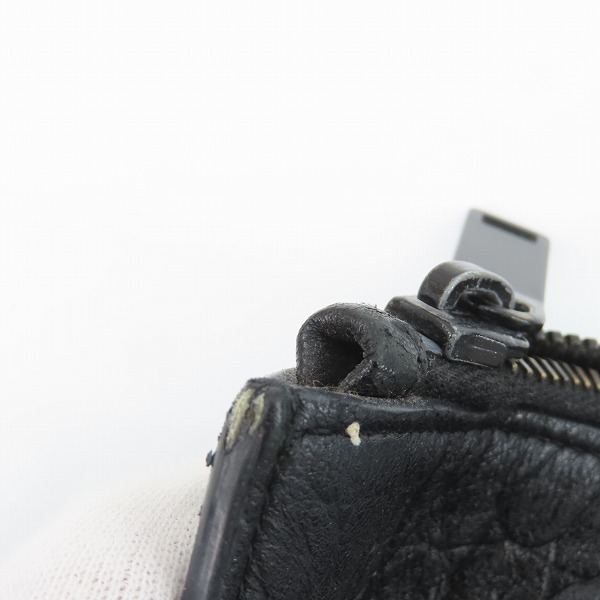 実際に弊社で買取させて頂いたSAINT LAURENT PARIS/サンローランパリ クロコ型押しレザー クラッチバッグ/タブレットホルダー 485628の画像 9枚目