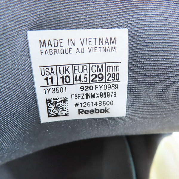 実際に弊社で買取させて頂いたReebok/リーボック Instapump Fury GLITCH/インスタポンプフューリー グリッチ FY0989/29.0の画像 5枚目