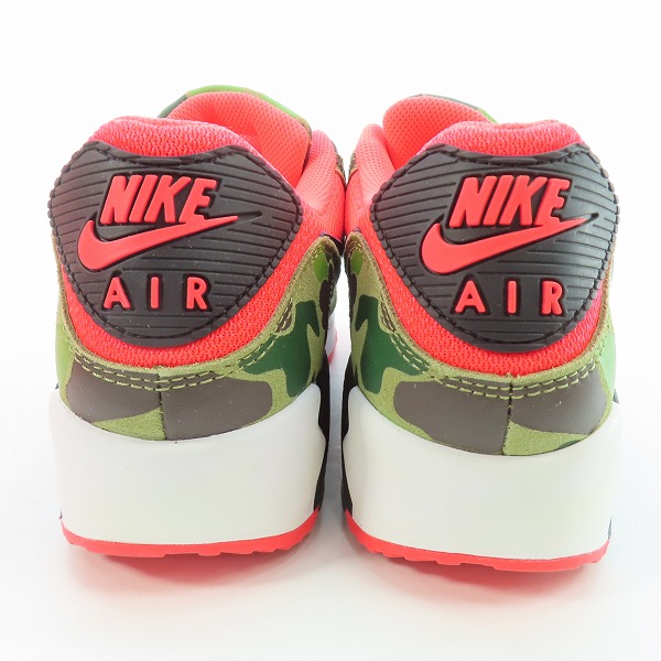 実際に弊社で買取させて頂いたNIKE×atmos/ナイキ×アトモス AIR MAX 90 SP REVERSE DUCK CAMO/リバース ダック カモ CW6024-600/29の画像 1枚目