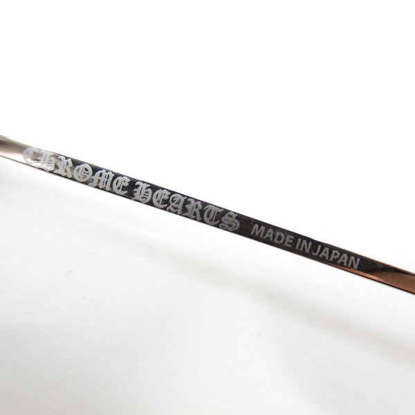 実際に弊社で買取させて頂いたCHROME HEARTS/クロムハーツ CREAMED サングラス/アイウェア ケース付きの画像 3枚目