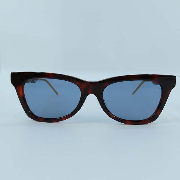 実際に弊社で買取させて頂いたGUCCI/グッチ インターロッキングG サングラス/アイウェア GG0598S 002