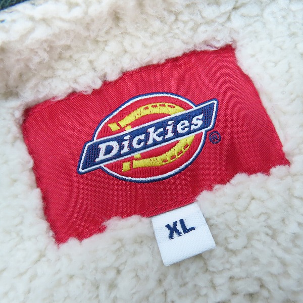 実際に弊社で買取させて頂いたDickies/ディッキーズ 裏ボア ジャケット 2478-2072/XLの画像 2枚目