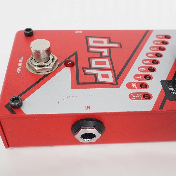実際に弊社で買取させて頂いたDigiTech/デジテック DROP-V-01 Drop ドロップチューン ピッチシフター エフェクター【動作確認済】の画像 2枚目
