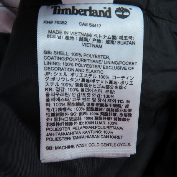 実際に弊社で買取させて頂いたTimberland/ティンバーランド マウンテンパーカー TB0A2H2P/XLの画像 4枚目