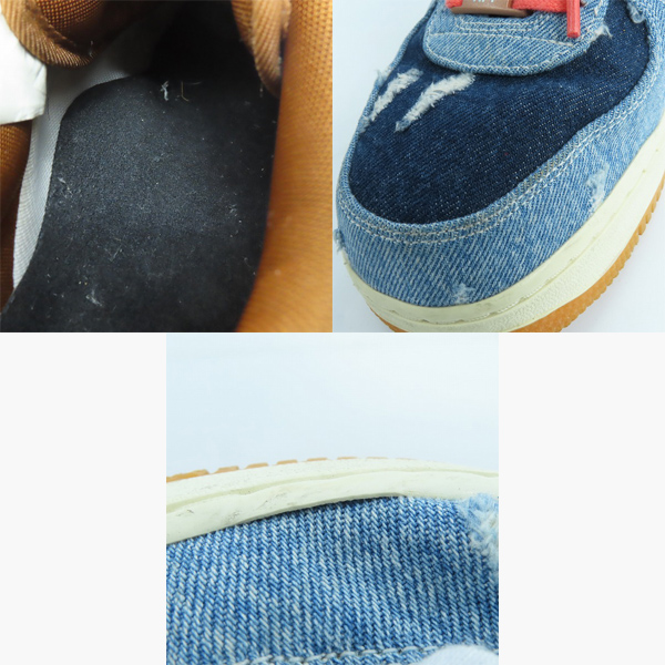 実際に弊社で買取させて頂いたNIKE×Levi's/ナイキ×リーバイス AIR FORCE 1 LOW /エア フォース1 nike by you/CI5766-994/28の画像 6枚目