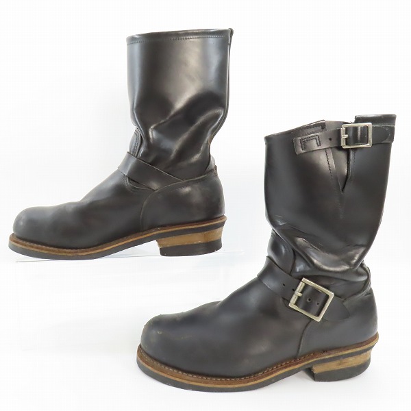 実際に弊社で買取させて頂いたRED WING/レッドウィング 11" ENGINEER/11インチ レザーエンジニアブーツ 2268/7.5Dの画像 3枚目