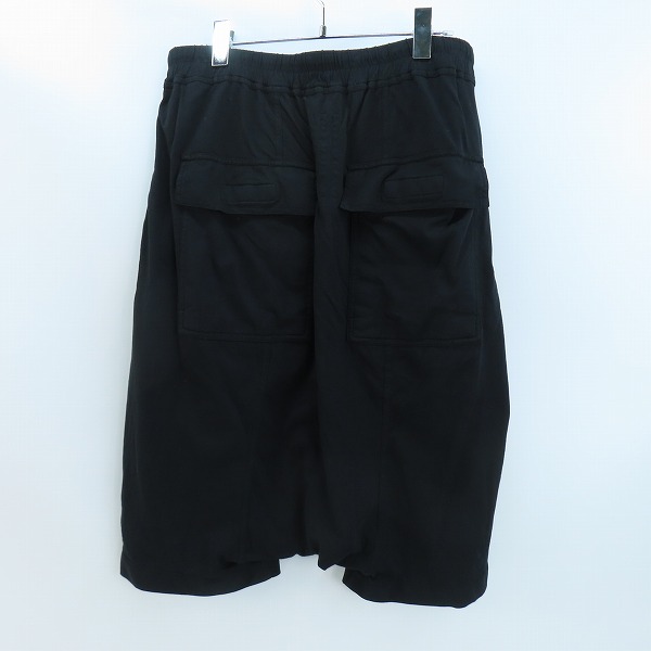 実際に弊社で買取させて頂いた【未使用】Rick Owens/リックオウエンス DU20S5380-RIG DRKSHDW ダークシャドウ PODS ポッズ サルエル ハーフ パンツ/Mの画像 1枚目