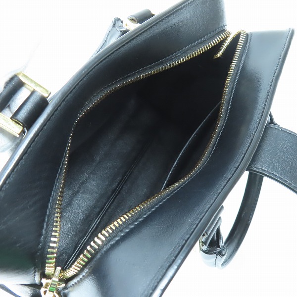 実際に弊社で買取させて頂いたSAINT LAURENT PARIS/サンローランパリ ベイビーカバス YSLロゴ 2WAY ショルダー/ミニトートバッグの画像 3枚目