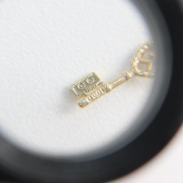 実際に弊社で買取させて頂いた【ギャラ付き】KONRON/コンロン アリスインワンダーランド スモールキーチャーム w/ダイヤモンドの画像 4枚目