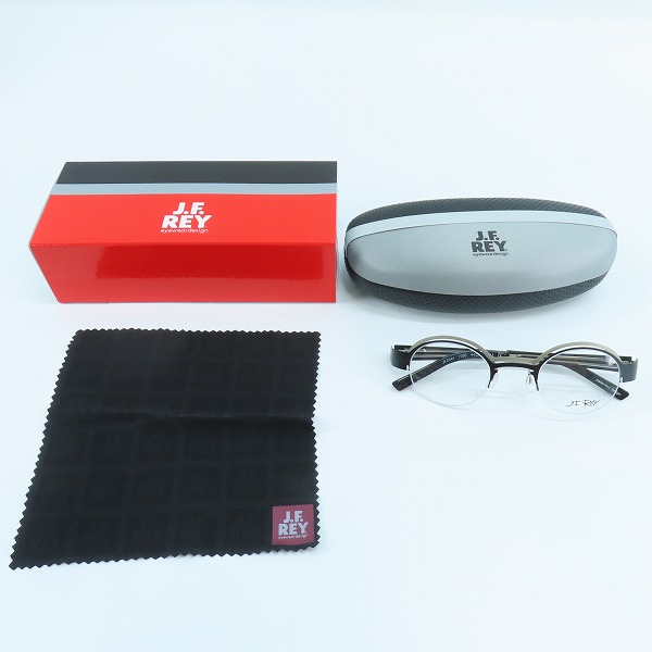 実際に弊社で買取させて頂いたJ.F.REY/ジェイエフレイ メガネ/アイウェア JF2344 1000の画像 9枚目