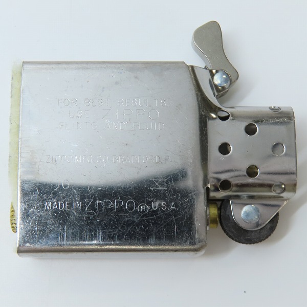 実際に弊社で買取させて頂いたZIPPO/ジッポー HARLEY-DAVIDSON ハーレーダビッドソン LIVE TO RIDE サイドメタル 1995年製の画像 6枚目