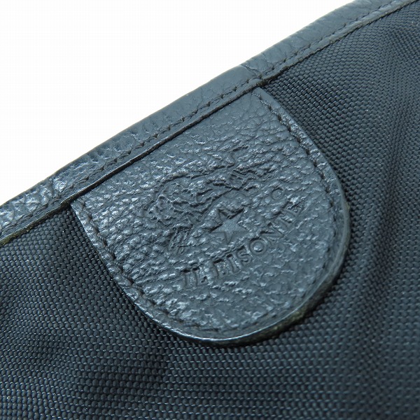 実際に弊社で買取させて頂いたIL BISONTE/イルビゾンテ レザー切替 ハンドバッグの画像 3枚目