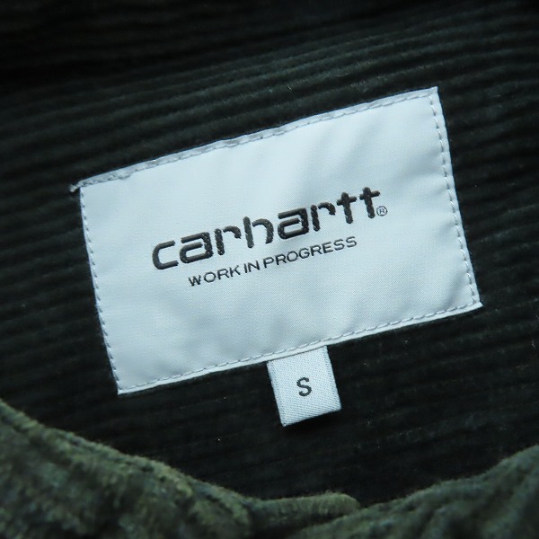 実際に弊社で買取させて頂いたcarhartt wip/カーハート L/S MADISON CORD SHIRT コーデュロイ 長袖シャツ /Sの画像 2枚目
