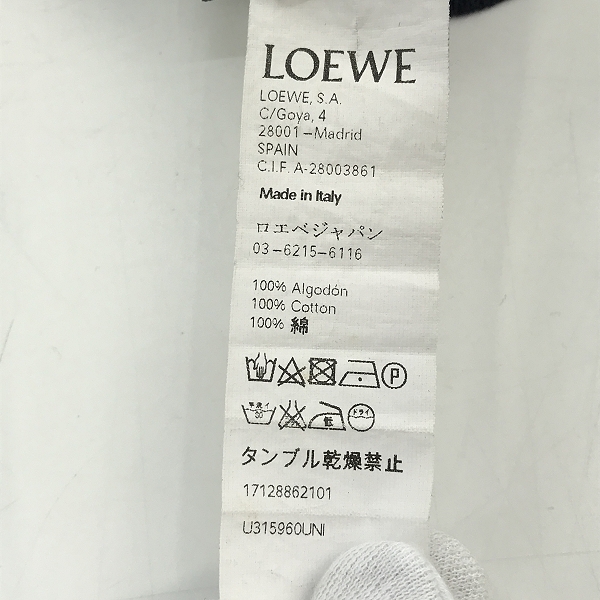 実際に弊社で買取させて頂いたLOEWE/ロエベ クルーネックニット Mの画像 4枚目