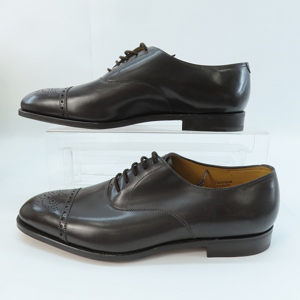 実際に弊社で買取させて頂いたJOHN LOBB/ジョンロブ GROSVENOR/グロヴナー レザーシューズ 10Eの画像 3枚目