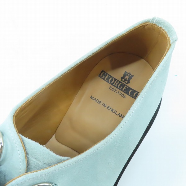 実際に弊社で買取させて頂いたGEORGE COX/ジョージコックス 3588 VI D RING GIBSON/ギブソン レザーシューズ/8の画像 4枚目