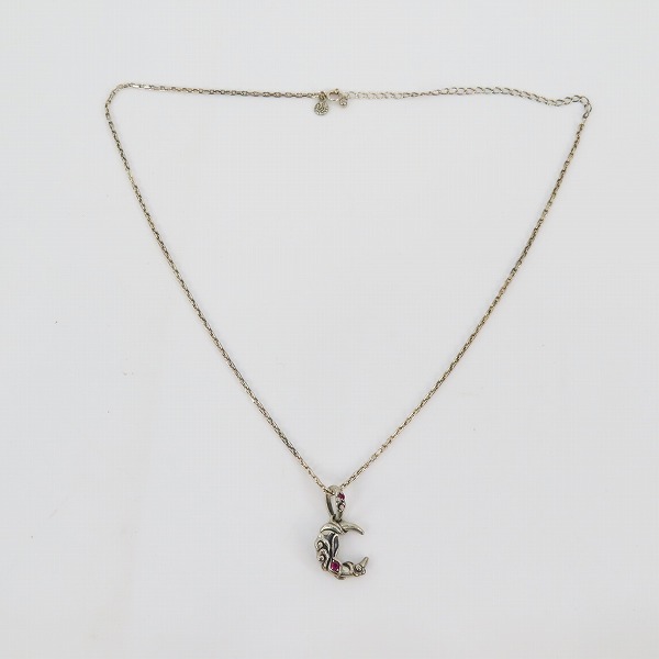 実際に弊社で買取させて頂いたBloody Mary/ブラッディマリー チャーム ペンダントトップw/ルビー ネックレスチェーンの画像 8枚目