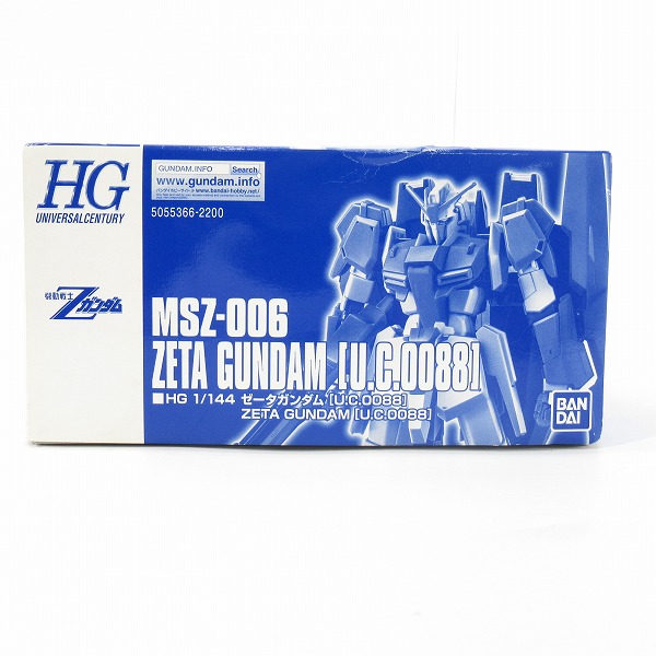 実際に弊社で買取させて頂いた【未組立】BANDAI SPIRITS/バンダイスピリッツ HG 1/144 ゼータガンダム U.C.0088/Zガンダム/プレバン/ガンプラの画像 4枚目