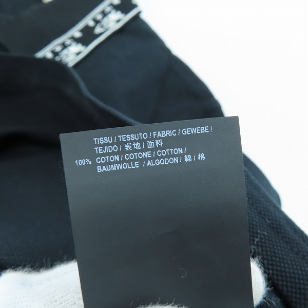 実際に弊社で買取させて頂いた【JPタグ】SAINT LAURENT/サンローラン ジャガード 半袖 ポロシャツ 31TX 503656 YB2MP 9787 XSの画像 4枚目
