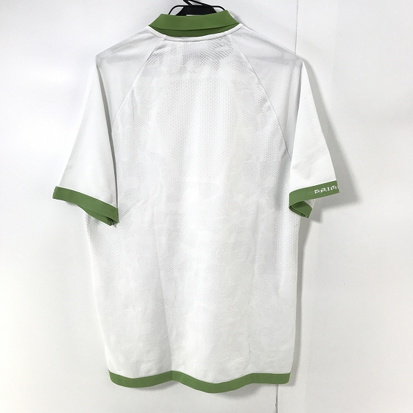 実際に弊社で買取させて頂いたadidas×A BATHING APE/アディダス×アベイシングエイプ 半袖ポロシャツ/Mの画像 1枚目