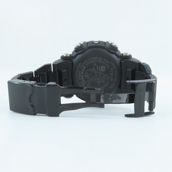 実際に弊社で買取させて頂いたG-SHOCK/Gショック FROGMAN/フロッグマン アナログ 電波ソーラー GWF-A1000C-1AJFの画像 4枚目
