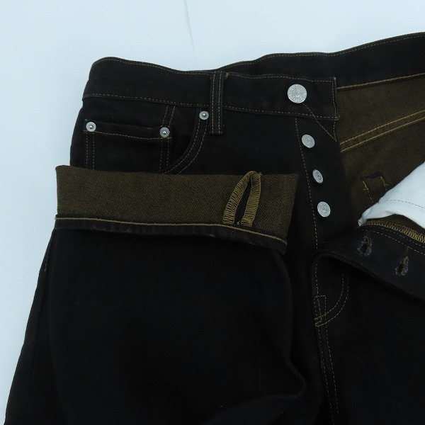 実際に弊社で買取させて頂いたLevi’s/リーバイス × STUSSY/ステューシー ストレートジーンズ PC9-A8327-0001/W32L32の画像 2枚目