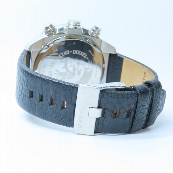 実際に弊社で買取させて頂いた DIESEL/ディーゼル 海外モデル メンズウォッチ/腕時計 DZ-4341【動作未確認】の画像 2枚目
