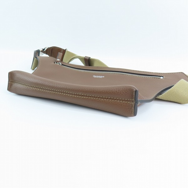 実際に弊社で買取させて頂いたDaniel&Bob/ダニエル＆ボブ レザー ショルダーバッグ/ボディバッグ ブラウンの画像 2枚目