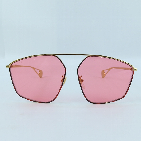 実際に弊社で買取させて頂いたGUCCI/グッチ インターロッキングG サングラス/アイウェア GG0437SA 004