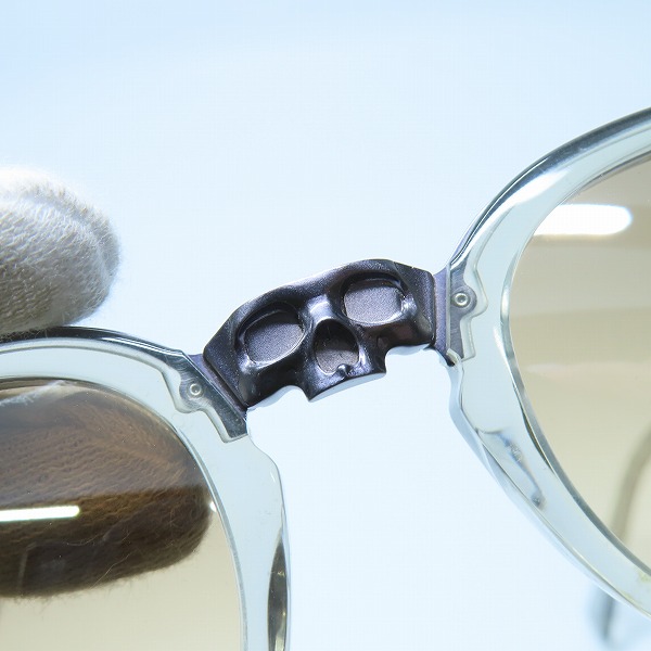 実際に弊社で買取させて頂いたJ.F.Rey/ジェイエフレイ JEAN-FRANCOIS-REY /ジャンフランソワレイ スカル RAGE 0509 サングラス/アイウェアの画像 6枚目