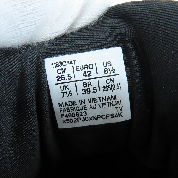 実際に弊社で買取させて頂いたOnitsukaTiger/オニツカタイガー DENTIGRE PUFF/デンティグレ パフ スニーカー 1183C147-001/26.5の画像 5枚目