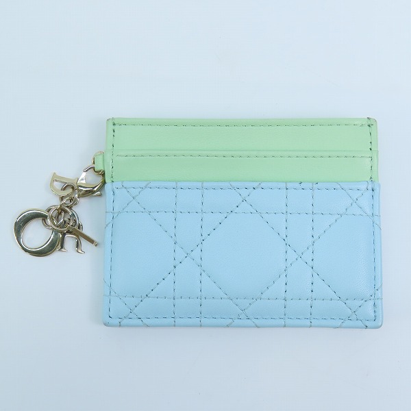 実際に弊社で買取させて頂いたDIOR/ディオール Lady Dior/レディディオール カードホルダー