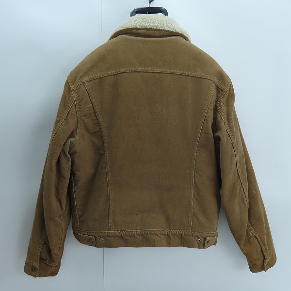 実際に弊社で買取させて頂いたLevis/リーバイス 70605 コーデュロイ ボア ジャケット/42の画像 1枚目